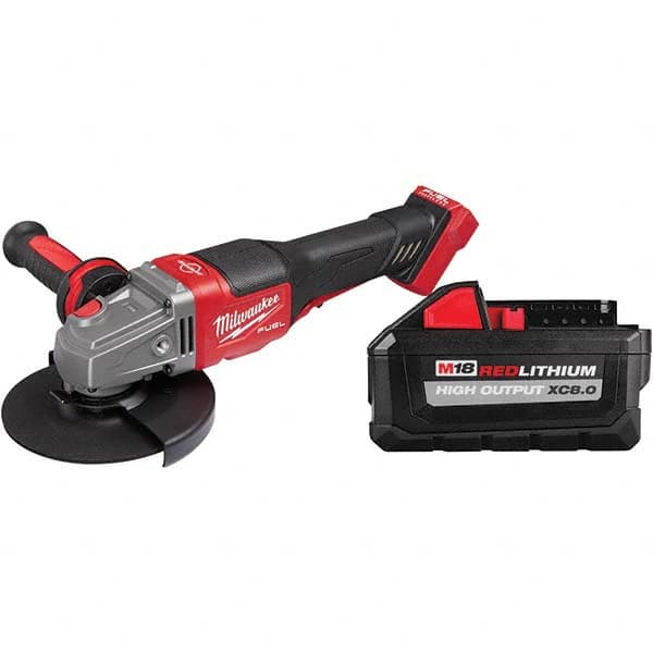 Milwaukee Tool - Angle & Disc Grinders Type of Power: Cordless Wheel Diameter (Inch): 4-1/2 - 6 - Industrial Tool & Supply