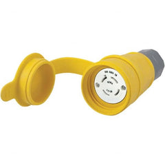 Hubbell Wiring Device-Kellems - 3-Phase Delta 600 VAC 30A NEMA L17-30R Industrial Twist Lock Connector - Industrial Tool & Supply