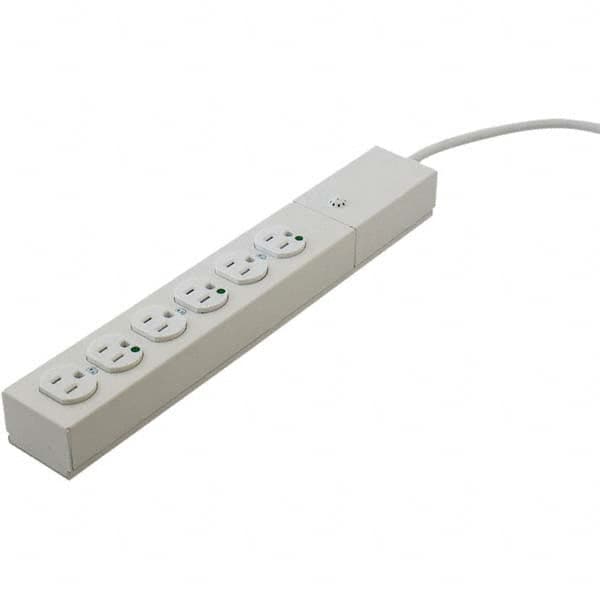 Hubbell Wiring Device-Kellems - Power Outlet Strips Amperage: 15 Voltage: 125 V - Industrial Tool & Supply