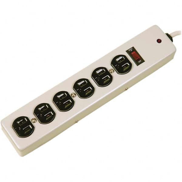 Hubbell Wiring Device-Kellems - Power Outlet Strips Amperage: 15 Voltage: 125 V - Industrial Tool & Supply