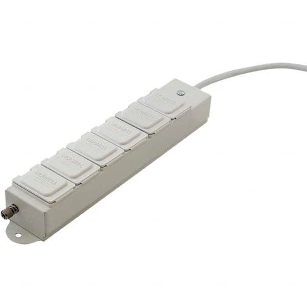 Hubbell Wiring Device-Kellems - Power Outlet Strips Amperage: 15 Voltage: 125 V - Industrial Tool & Supply