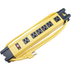 Hubbell Wiring Device-Kellems - Power Outlet Strips Amperage: 15 Voltage: 125 V - Industrial Tool & Supply