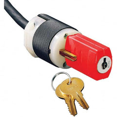 Hubbell Wiring Device-Kellems - Electrical Equipment Lockouts Type: Plug Lockout Maximum Cord Diameter (Decimal Inch): 0 - Industrial Tool & Supply