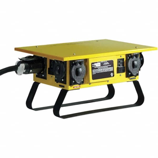 Hubbell Wiring Device-Kellems - GFCI Cords & Power Distribution Centers Mount Type: Floor Number of Outlets: 8 - Industrial Tool & Supply