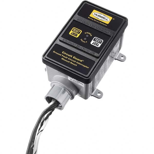 Hubbell Wiring Device-Kellems - Hardwired GFCIs Amperage: 30 Reset Type: Manual - Industrial Tool & Supply