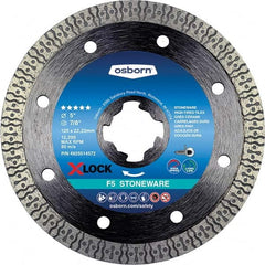 Osborn - 5 x 0.09, 7/8" Hole Diamond Cutoff Wheel - Industrial Tool & Supply