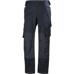Helly Hansen - Navy Cotton Polyester Elastane General Purpose Pants - Industrial Tool & Supply