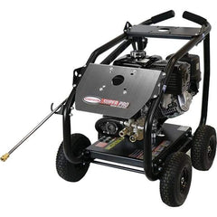 Simpson - Gas, 11.7 hp, 4,400 psi, 4 GPM, Cold Water Pressure Washer - AAA Triplex, 50' x 3/8" Hose - Industrial Tool & Supply