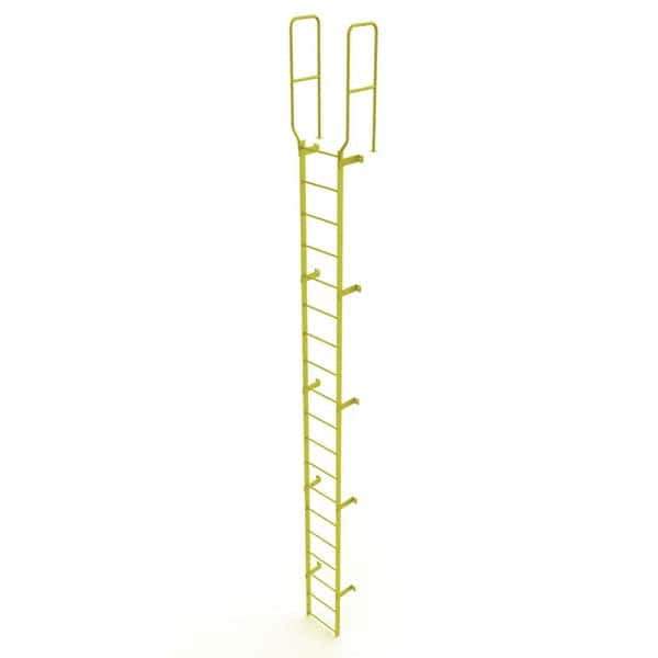 TRI-ARC - Rolling & Wall Mounted Ladders & Platforms Type: Fixed Ladder Style: Safety Cage - Industrial Tool & Supply