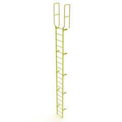 TRI-ARC - Rolling & Wall Mounted Ladders & Platforms Type: Fixed Ladder Style: Safety Cage - Industrial Tool & Supply