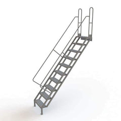 TRI-ARC - Rolling & Wall Mounted Ladders & Platforms Type: Stairway Slope Ladder Style: Stair Unit - Industrial Tool & Supply
