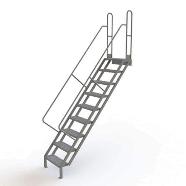 TRI-ARC - Rolling & Wall Mounted Ladders & Platforms Type: Stairway Slope Ladder Style: Stair Unit - Industrial Tool & Supply