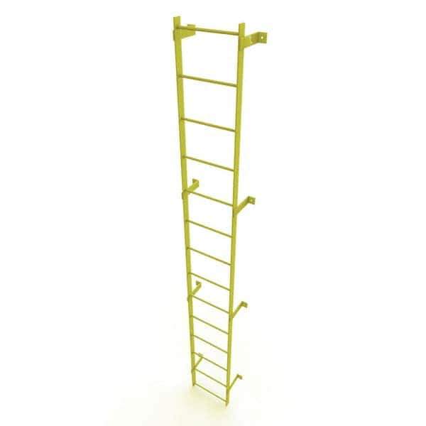 TRI-ARC - Rolling & Wall Mounted Ladders & Platforms Type: Fixed Ladder Style: Safety Cage - Industrial Tool & Supply