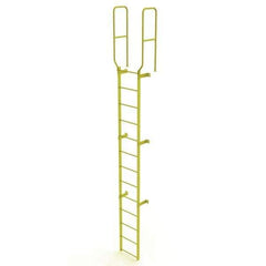 TRI-ARC - Rolling & Wall Mounted Ladders & Platforms Type: Fixed Ladder Style: Safety Cage - Industrial Tool & Supply