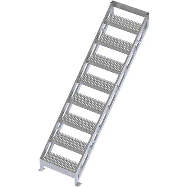 TRI-ARC - Rolling & Wall Mounted Ladders & Platforms Type: Ladder Style: Stair Unit - Industrial Tool & Supply