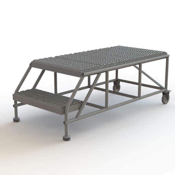 TRI-ARC - Rolling & Wall Mounted Ladders & Platforms Type: Rolling Work Platform Style: Steel Work Platform - Industrial Tool & Supply