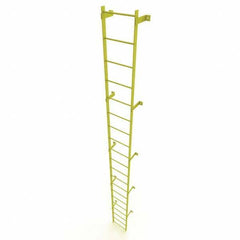 TRI-ARC - Rolling & Wall Mounted Ladders & Platforms Type: Fixed Ladder Style: Safety Cage - Industrial Tool & Supply