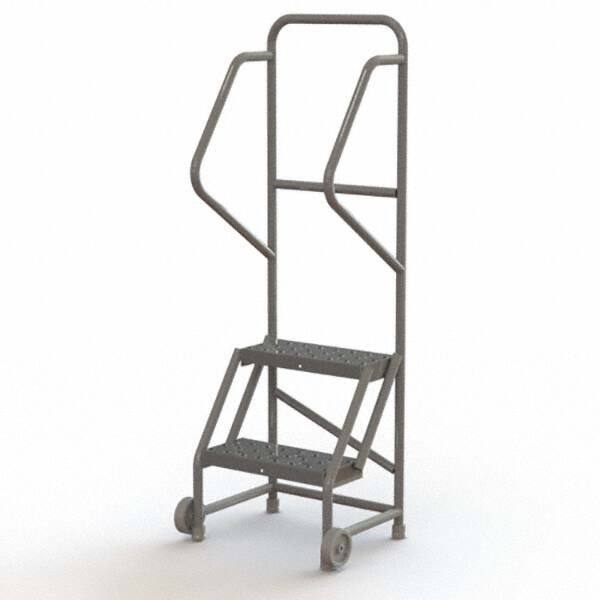 TRI-ARC - Rolling & Wall Mounted Ladders & Platforms Type: TiltNRoll Rolling Ladder Style: Tilt & Roll Safety Ladder - Industrial Tool & Supply