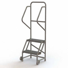 TRI-ARC - Rolling & Wall Mounted Ladders & Platforms Type: TiltNRoll Rolling Ladder Style: Tilt & Roll Safety Ladder - Industrial Tool & Supply