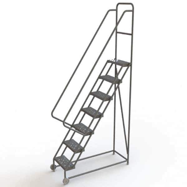 TRI-ARC - Rolling & Wall Mounted Ladders & Platforms Type: TiltNRoll Rolling Ladder Style: Tilt & Roll Safety Ladder - Industrial Tool & Supply