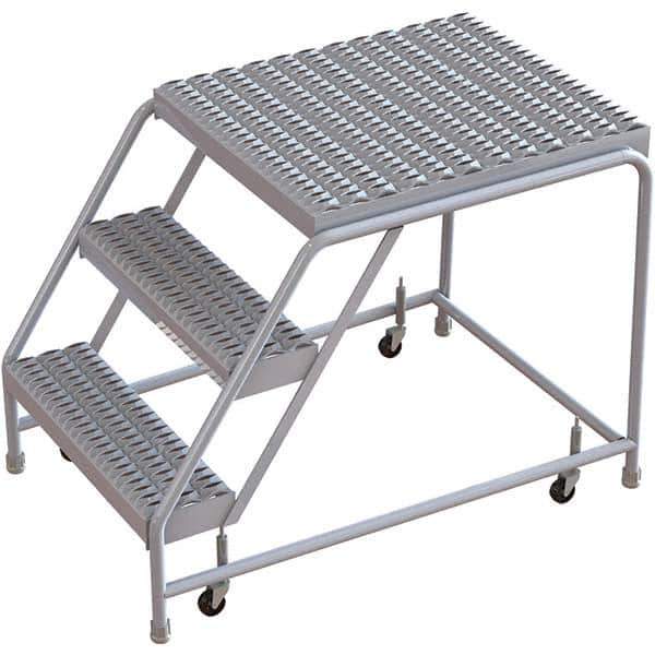 TRI-ARC - Rolling & Wall Mounted Ladders & Platforms Type: Rolling Warehouse Ladder Style: Rolling Safety Ladder - Industrial Tool & Supply