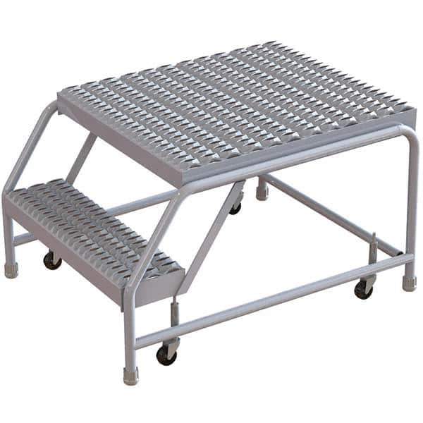 TRI-ARC - Rolling & Wall Mounted Ladders & Platforms Type: Rolling Warehouse Ladder Style: Rolling Safety Ladder - Industrial Tool & Supply