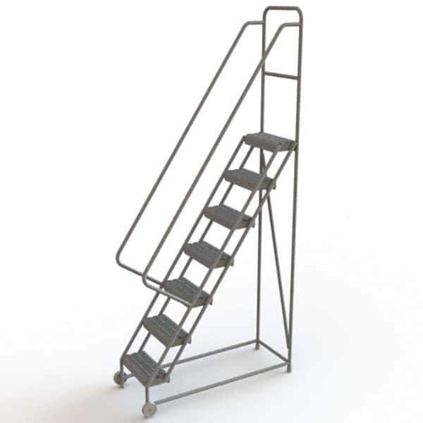 TRI-ARC - Rolling & Wall Mounted Ladders & Platforms Type: TiltNRoll Rolling Ladder Style: Tilt & Roll Safety Ladder - Industrial Tool & Supply