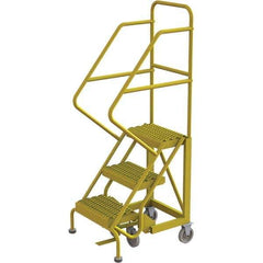 TRI-ARC - Rolling & Wall Mounted Ladders & Platforms Type: Stairway Slope Ladder Style: Forward Descent 50 Degree Incline - Industrial Tool & Supply