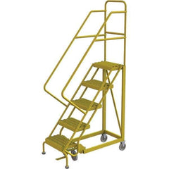 TRI-ARC - Rolling & Wall Mounted Ladders & Platforms Type: Stairway Slope Ladder Style: Forward Descent 50 Degree Incline - Industrial Tool & Supply