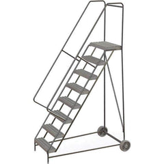 TRI-ARC - Rolling & Wall Mounted Ladders & Platforms Type: Rolling Warehouse Ladder Style: Rolling Safety Ladder - Industrial Tool & Supply