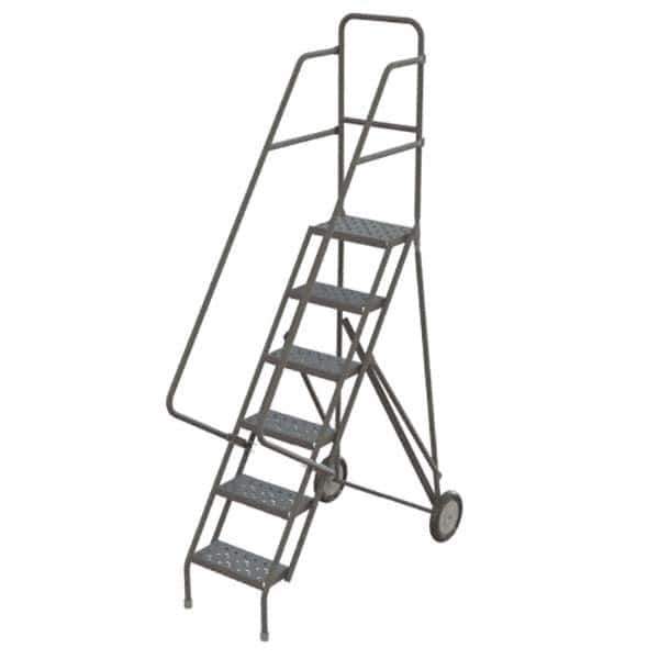 TRI-ARC - Rolling & Wall Mounted Ladders & Platforms Type: Rolling Style: Rolling Platform Ladder - Industrial Tool & Supply