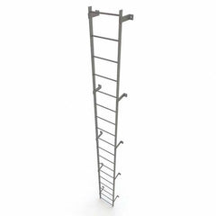 TRI-ARC - Rolling & Wall Mounted Ladders & Platforms Type: Fixed Ladder Style: Safety Cage - Industrial Tool & Supply
