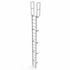 TRI-ARC - Rolling & Wall Mounted Ladders & Platforms Type: Fixed Ladder Style: Safety Cage - Industrial Tool & Supply