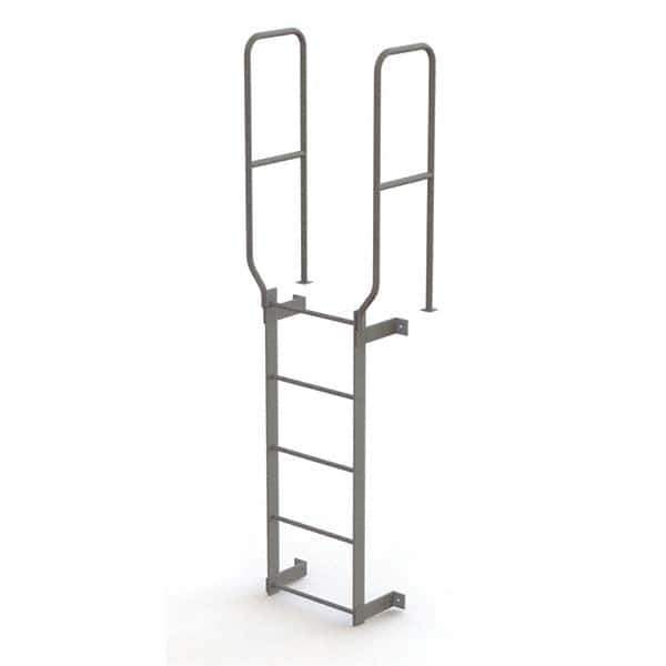 TRI-ARC - Rolling & Wall Mounted Ladders & Platforms Type: Fixed Ladder Style: Safety Cage - Industrial Tool & Supply
