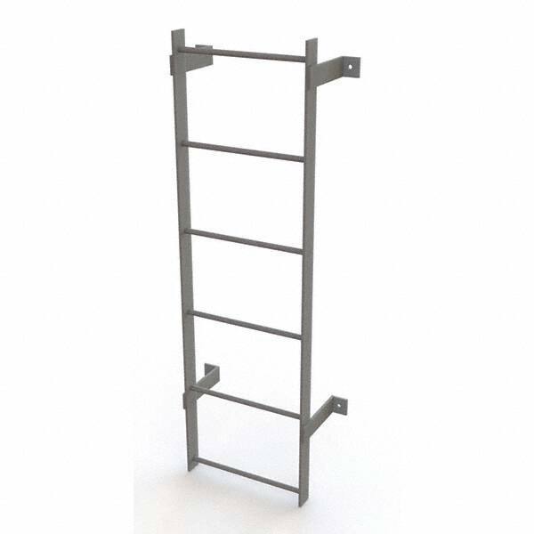 TRI-ARC - Rolling & Wall Mounted Ladders & Platforms Type: Fixed Ladder Style: Safety Cage - Industrial Tool & Supply