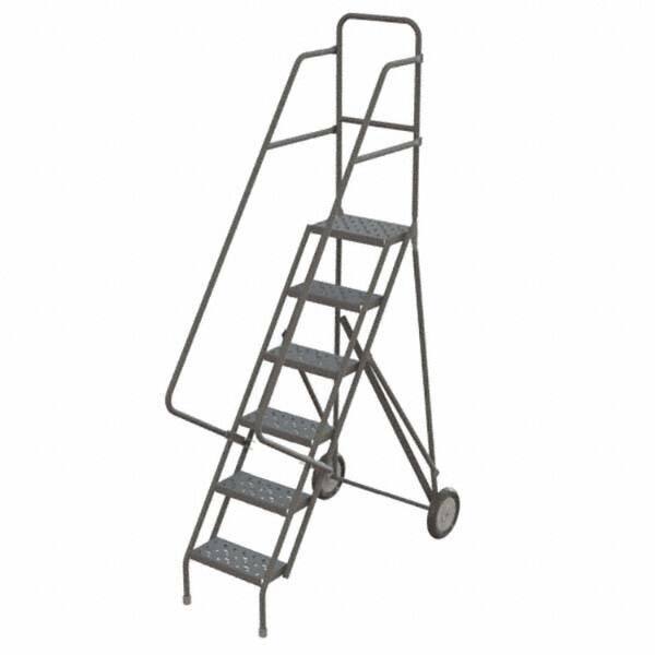TRI-ARC - Rolling & Wall Mounted Ladders & Platforms Type: Rolling Style: Rolling Platform Ladder - Industrial Tool & Supply