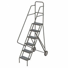 TRI-ARC - Rolling & Wall Mounted Ladders & Platforms Type: Rolling Style: Rolling Platform Ladder - Industrial Tool & Supply