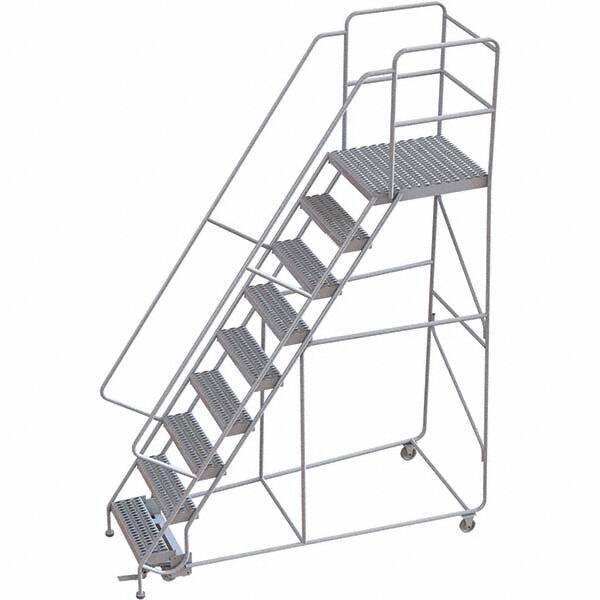 TRI-ARC - Rolling & Wall Mounted Ladders & Platforms Type: Rolling Warehouse Ladder Style: Rolling Safety Ladder - Industrial Tool & Supply