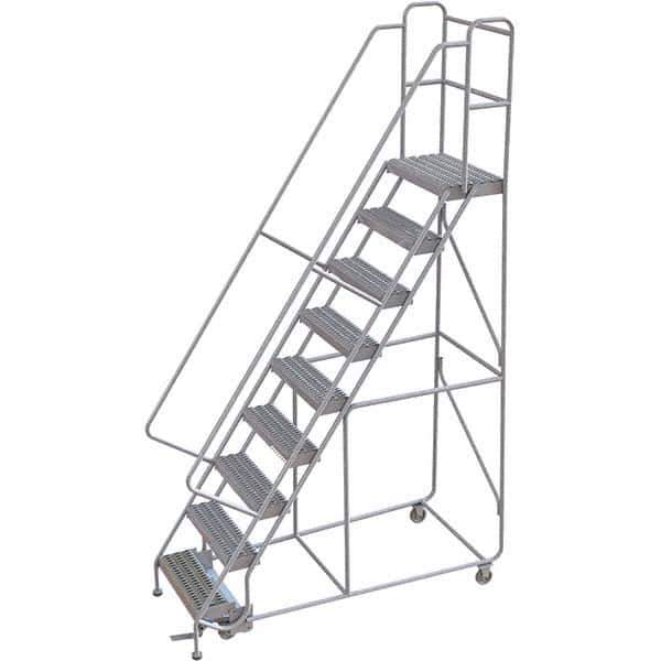 TRI-ARC - Rolling & Wall Mounted Ladders & Platforms Type: Rolling Warehouse Ladder Style: Rolling Safety Ladder - Industrial Tool & Supply