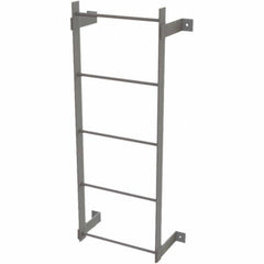 TRI-ARC - Rolling & Wall Mounted Ladders & Platforms Type: Fixed Ladder Style: Safety Cage - Industrial Tool & Supply