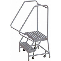 TRI-ARC - Rolling & Wall Mounted Ladders & Platforms Type: Rolling Warehouse Ladder Style: Rolling Safety Ladder - Industrial Tool & Supply