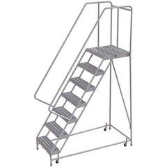 TRI-ARC - Rolling & Wall Mounted Ladders & Platforms Type: Rolling Warehouse Ladder Style: Rolling Safety Ladder - Industrial Tool & Supply