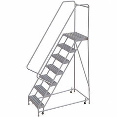 TRI-ARC - Rolling & Wall Mounted Ladders & Platforms Type: Rolling Warehouse Ladder Style: Rolling Safety Ladder - Industrial Tool & Supply