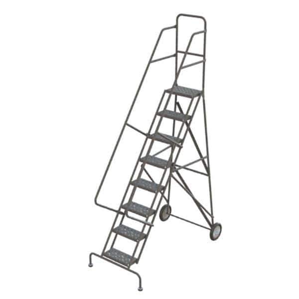 TRI-ARC - Rolling & Wall Mounted Ladders & Platforms Type: Rolling Style: Rolling Platform Ladder - Industrial Tool & Supply