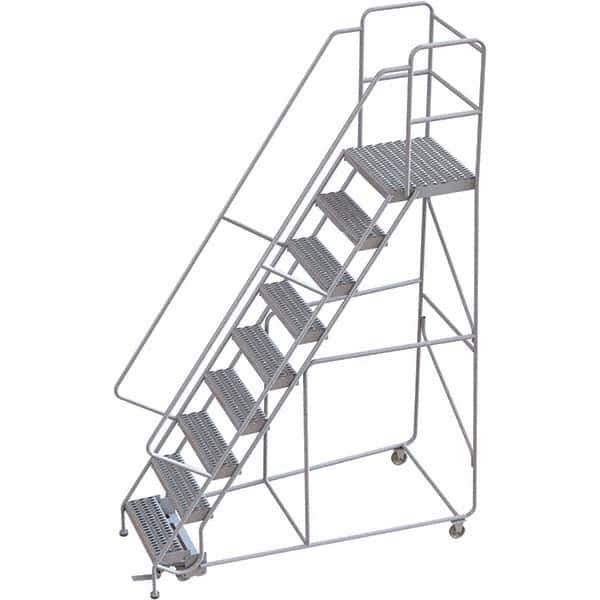TRI-ARC - Rolling & Wall Mounted Ladders & Platforms Type: Rolling Warehouse Ladder Style: Rolling Safety Ladder - Industrial Tool & Supply