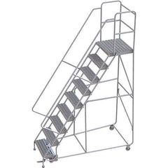 TRI-ARC - Rolling & Wall Mounted Ladders & Platforms Type: Rolling Warehouse Ladder Style: Rolling Safety Ladder - Industrial Tool & Supply