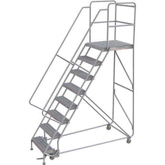 TRI-ARC - Rolling & Wall Mounted Ladders & Platforms Type: Rolling Warehouse Ladder Style: Rolling Safety Ladder - Industrial Tool & Supply