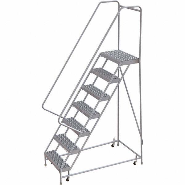 TRI-ARC - Rolling & Wall Mounted Ladders & Platforms Type: Rolling Warehouse Ladder Style: Rolling Safety Ladder - Industrial Tool & Supply