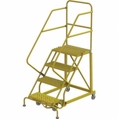 TRI-ARC - Rolling & Wall Mounted Ladders & Platforms Type: Stairway Slope Ladder Style: Forward Descent 50 Degree Incline - Industrial Tool & Supply