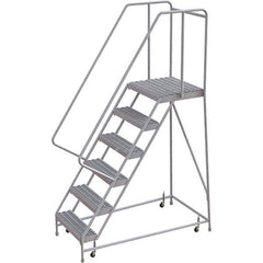 TRI-ARC - Rolling & Wall Mounted Ladders & Platforms Type: Rolling Warehouse Ladder Style: Rolling Safety Ladder - Industrial Tool & Supply